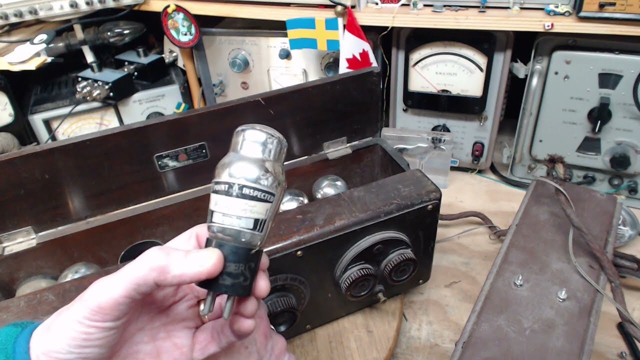 100 Year Old Atwater Kent Model 20 Tube Radio Video #1 - Checkout