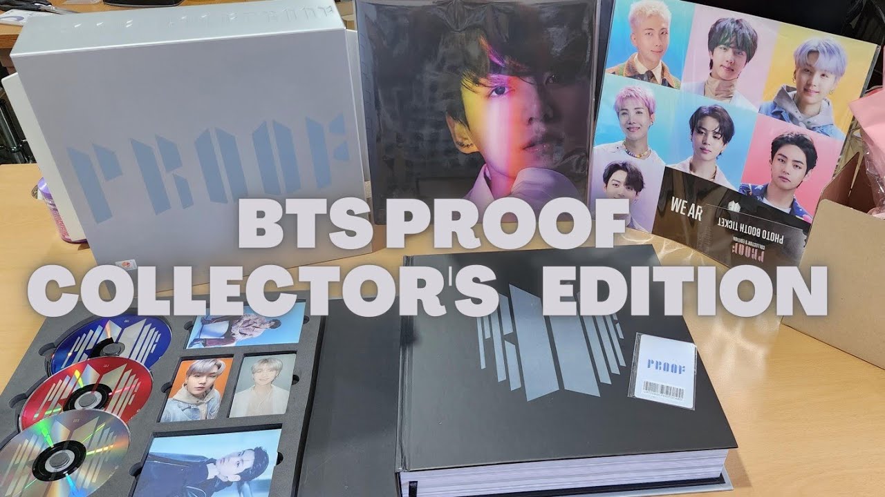 BTS PROOF COLLECTOR'S EDITION UNBOXING #방탄소년단 #btsproof