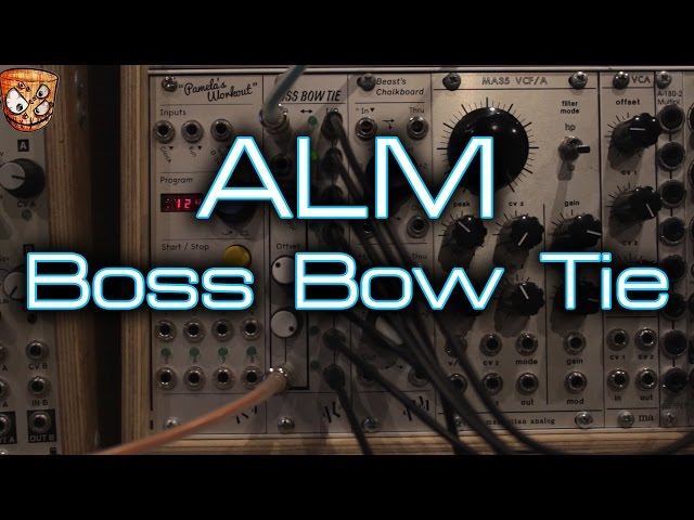 ALM - Boss Bow Tie - YouTube