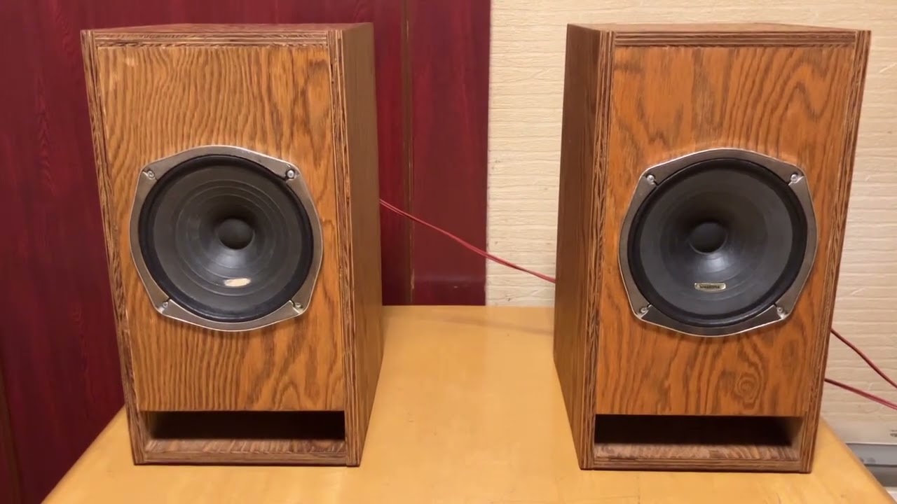 オーディオ試聴動画 三菱Diatone P-610A針葉樹合板箱(ダイヤトーン