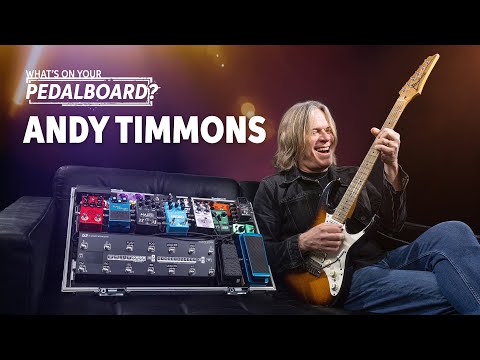 JHS AT Andy Timmons Drive V2 Pedal - Black with Red Logo