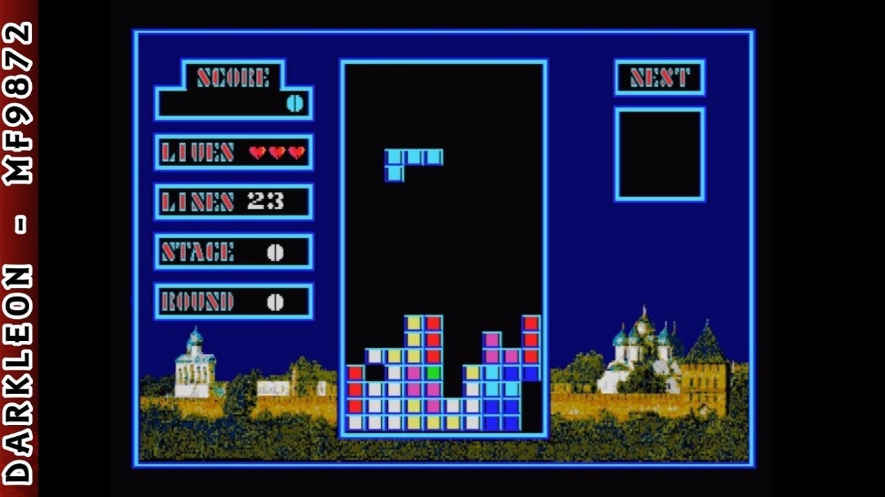 MSX2 - Tetris (1988) - YouTube
