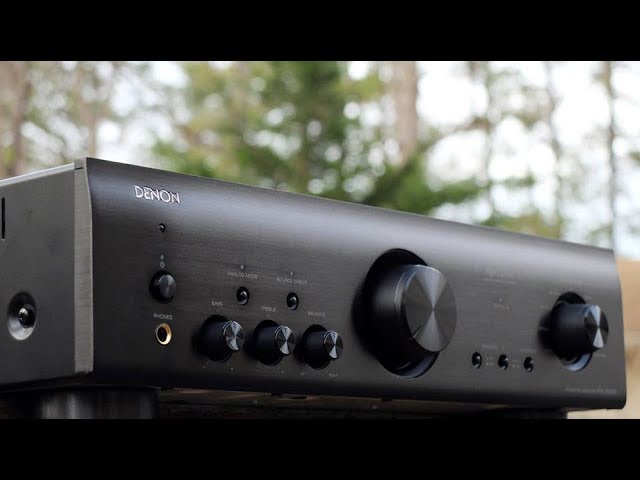 Review! The Denon PMA800NE Integrated Amplifier. - YouTube