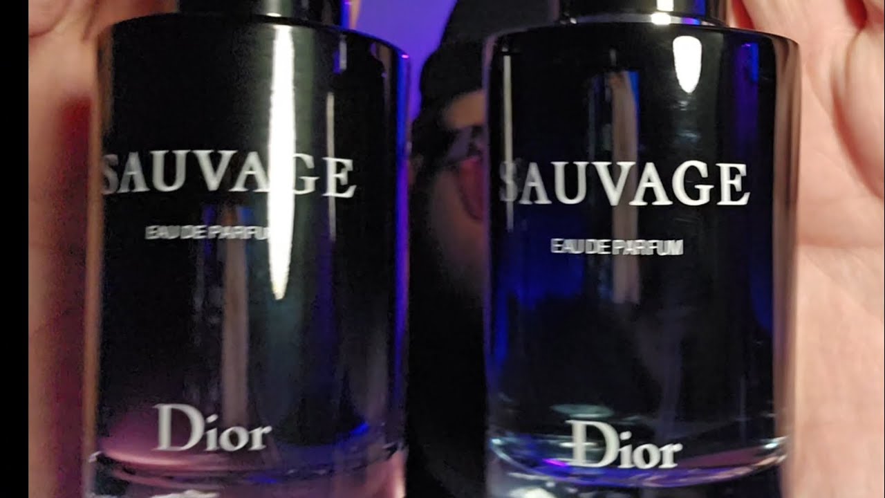 Fake vs Real Dior Sauvage EDP Macy's vs Facebook Marketplace - YouTube