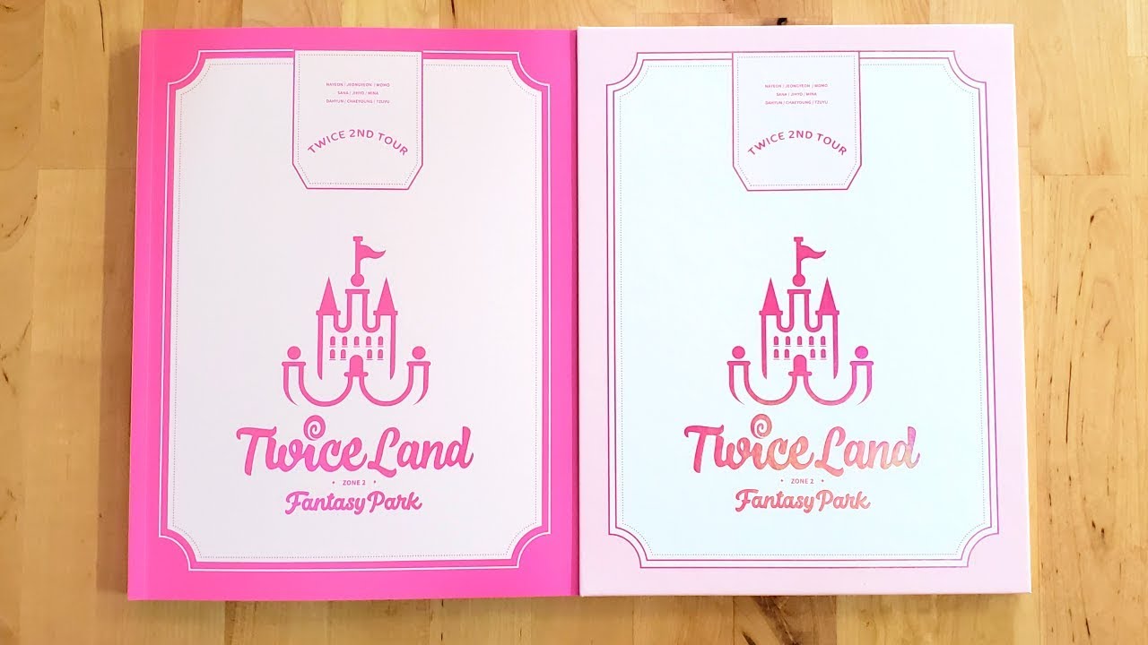 트와이스 (TWICE) TWICELAND Zone 2 - Fantasy Park DVD Unboxing
