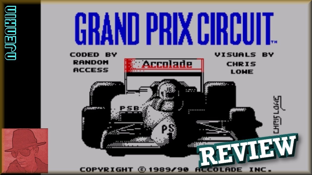 Grand Prix Circuit - on the ZX Spectrum 128K !! with Commentary