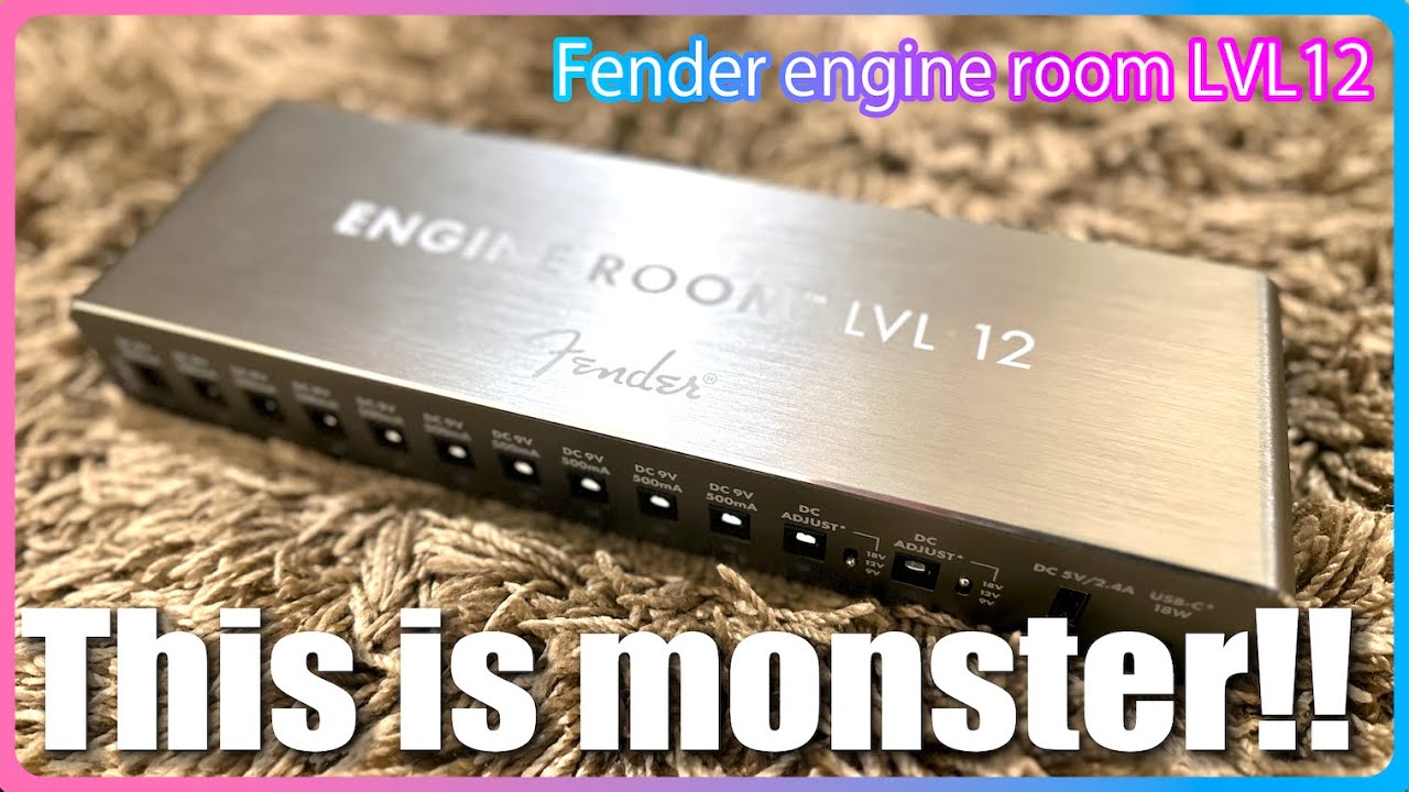 This is a monster! Fender engine room lvl12 review! - YouTube