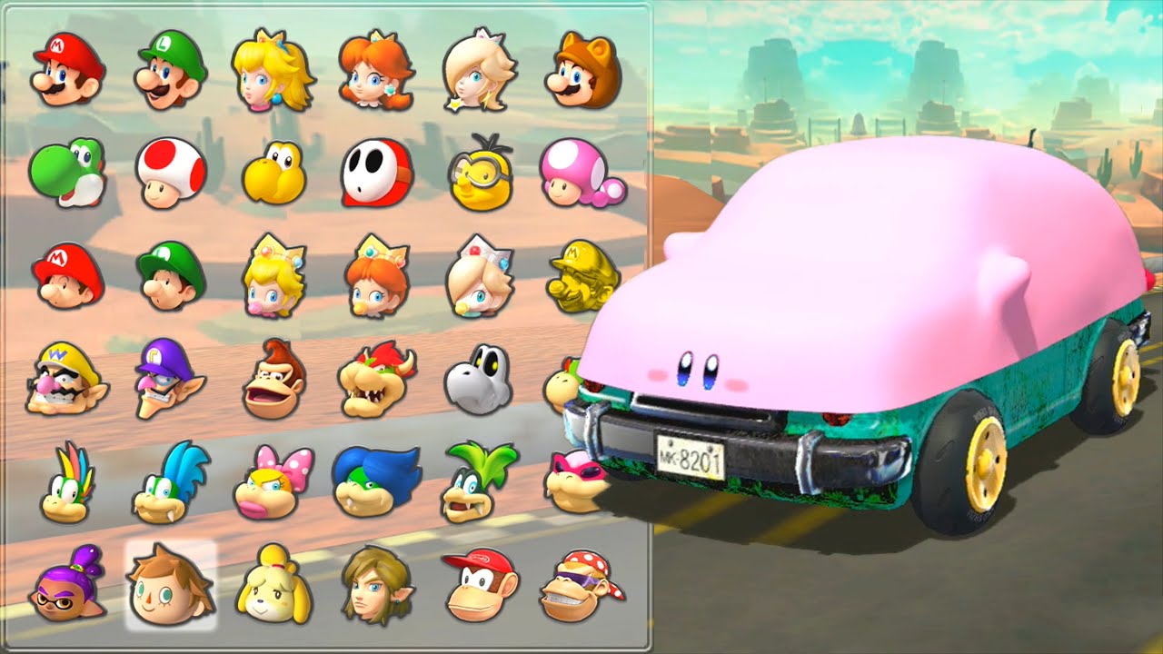 マリオカート8デラックス】カービィほおばりモードでまさかの優勝で