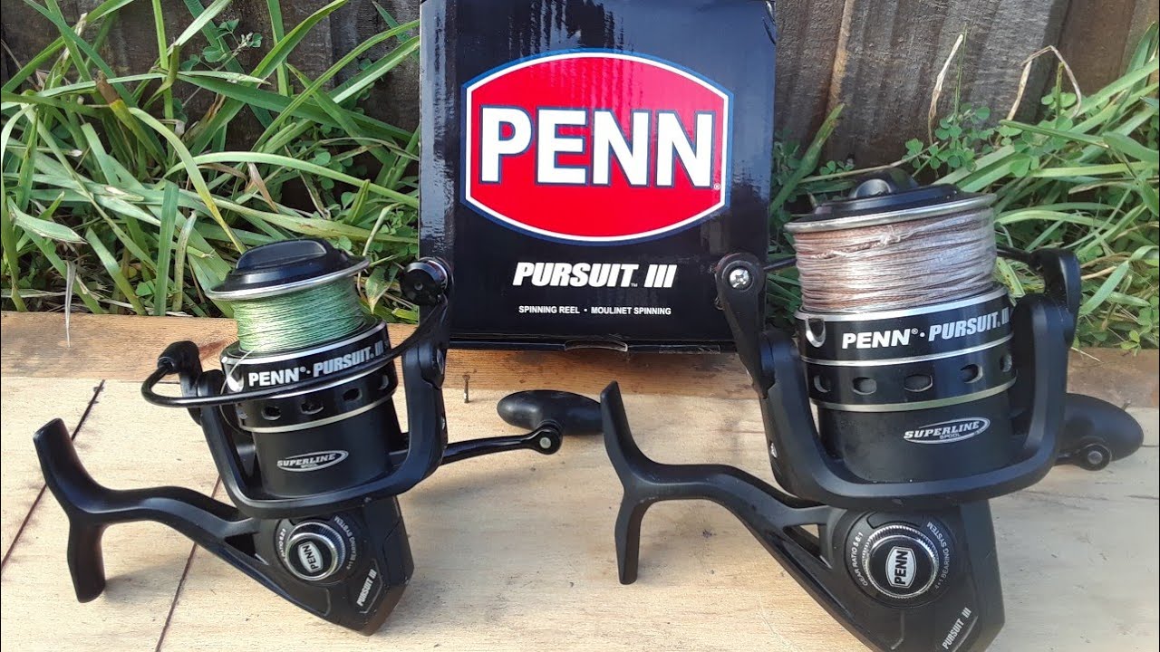 Penn Pursuit 3 Reel Review (3000 & 6000) - YouTube