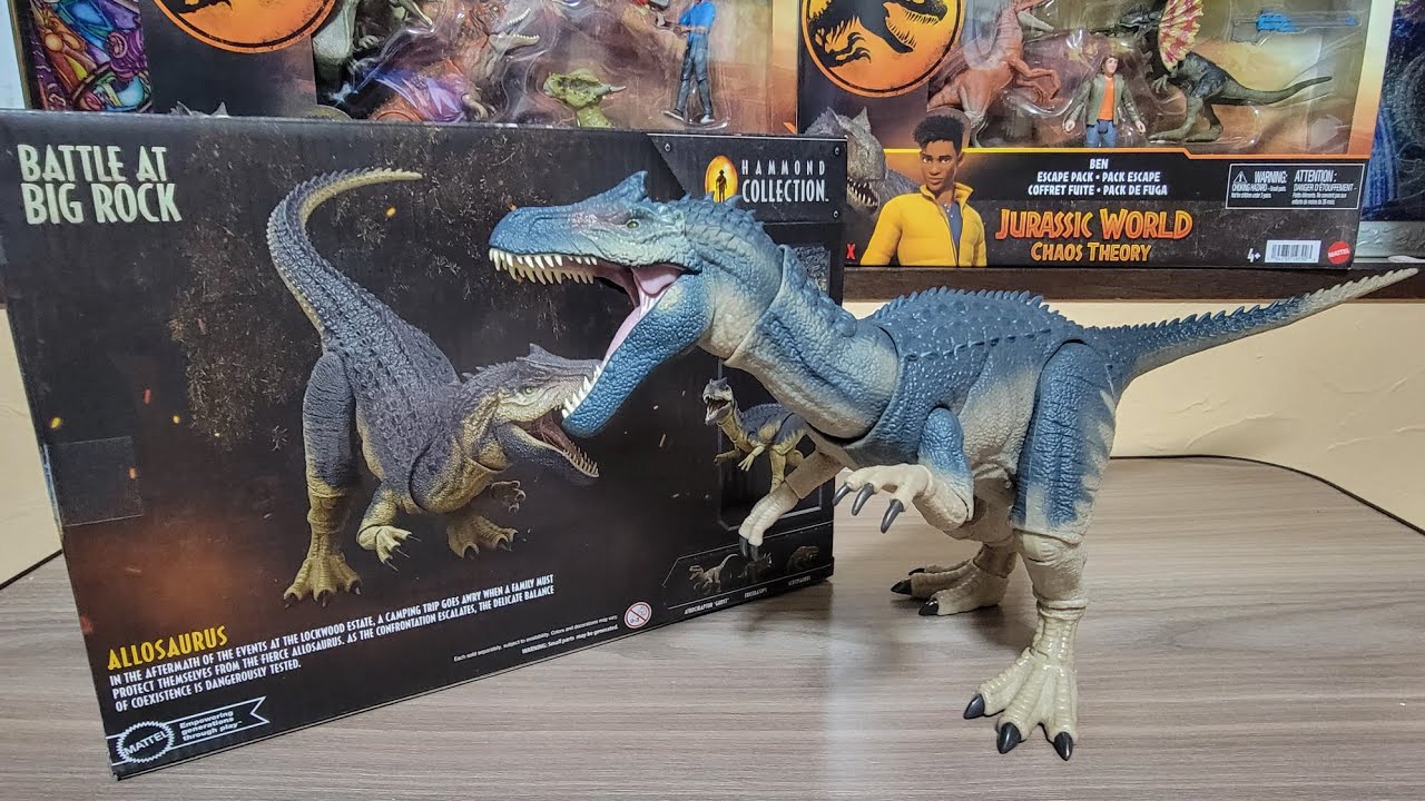 マテル ジュラシックワールド ハモンドコレクション アロサウルス