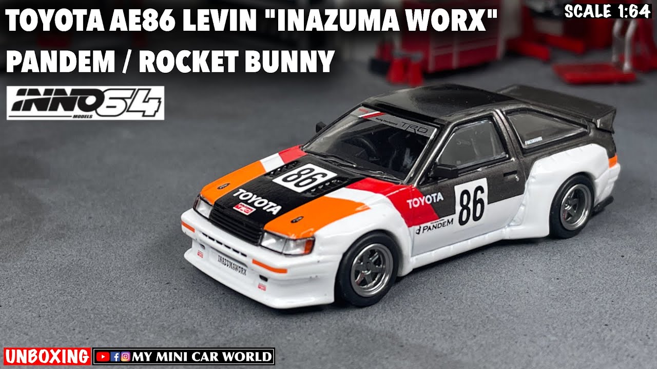 MY MINI CAR WORLD』UNBOXING INNO64 1/64 TOYOTA AE86 LEVIN 