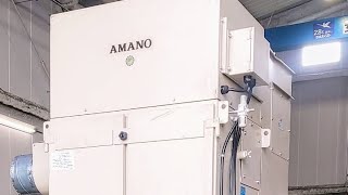 アマノ AMANO 集塵機 PiF-60D 3.1kw - YouTube