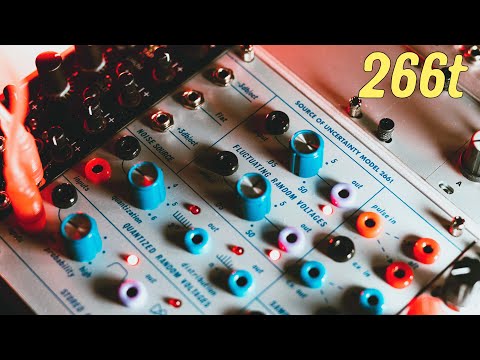 TIPTOP AUDIO BUCHLA 266T: SOURCE OF UNCERTAINTY - YouTube