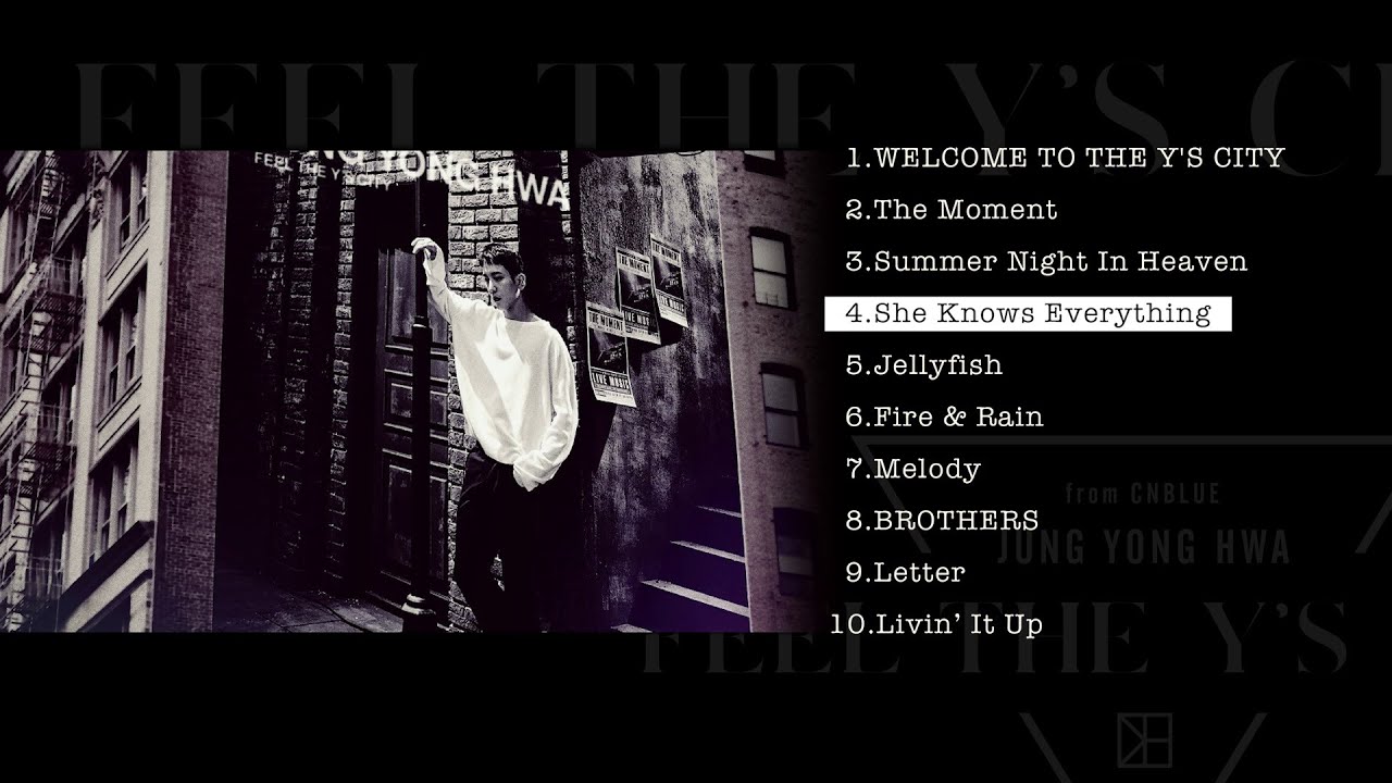 ジョン・ヨンファ（from CNBLUE）Japan 3rd Album「FEEL THE Y'S CITY