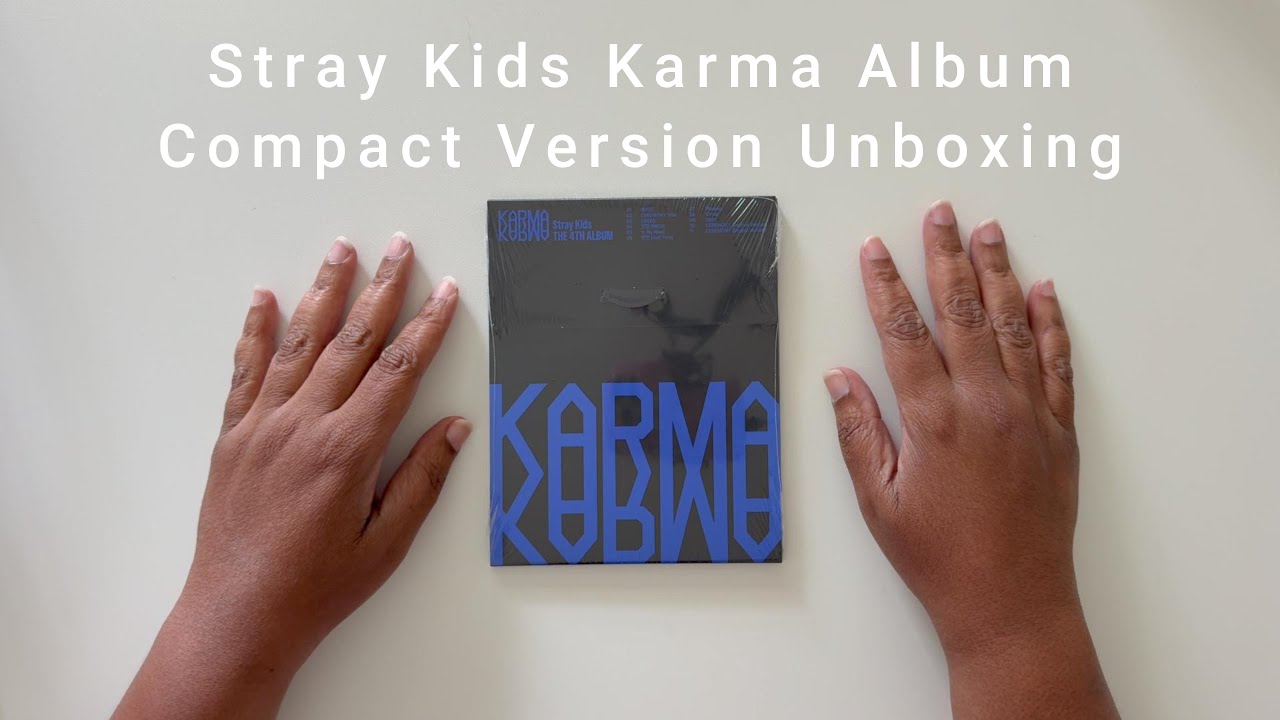 Stray Kids Karma Album Compact Version Unboxing #straykids - YouTube