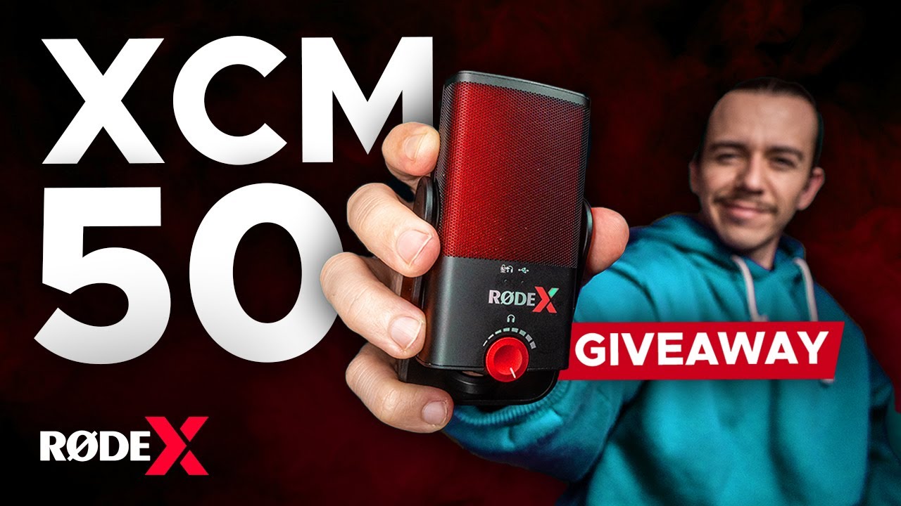 RODE X XCM-50 Compact USB-C Condenser Microphone + GIVEAWAY - YouTube
