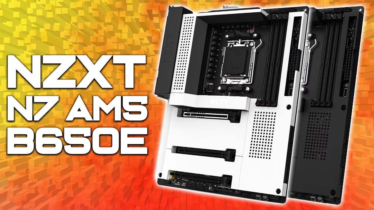 NZXT N7 B650E Motherboard - Unboxing & Overview! (w/ Comparison to