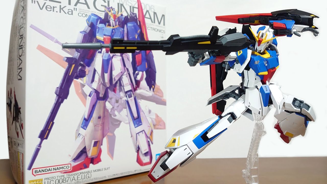 Bandai Amazing Mechanism!) MG 1/100 Zeta Gundam Ver.Ka Review