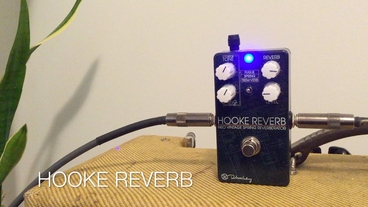 Keeley Hooke Reverb Spring Reverb Pedal Demo Video - YouTube