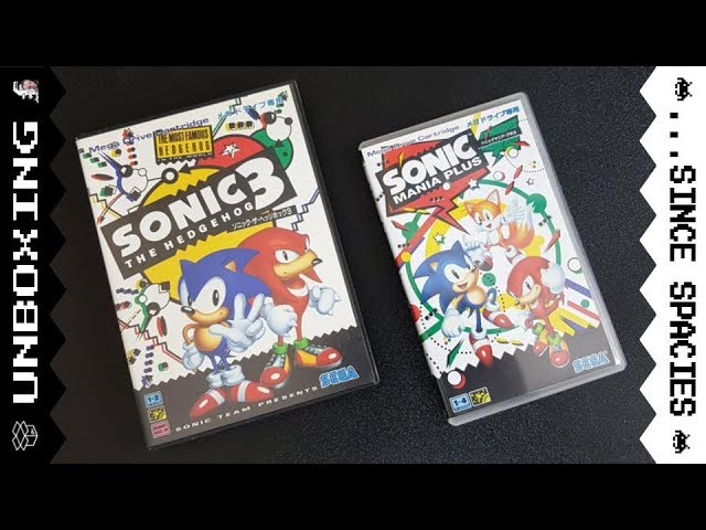 Sonic Mania Plus - Japan Version Unboxing - YouTube