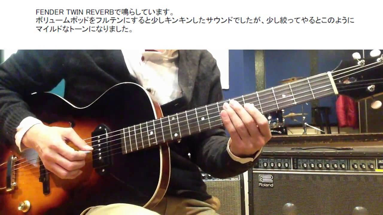 THE LOAR LH-301T with FENDER TWIN REVERB Jazz Guitar - YouTube