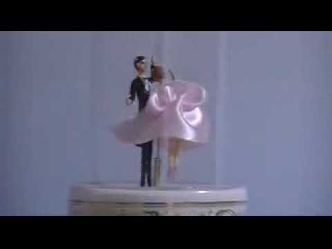 ダンシングオルゴール ペア・ホワイト - YouTube