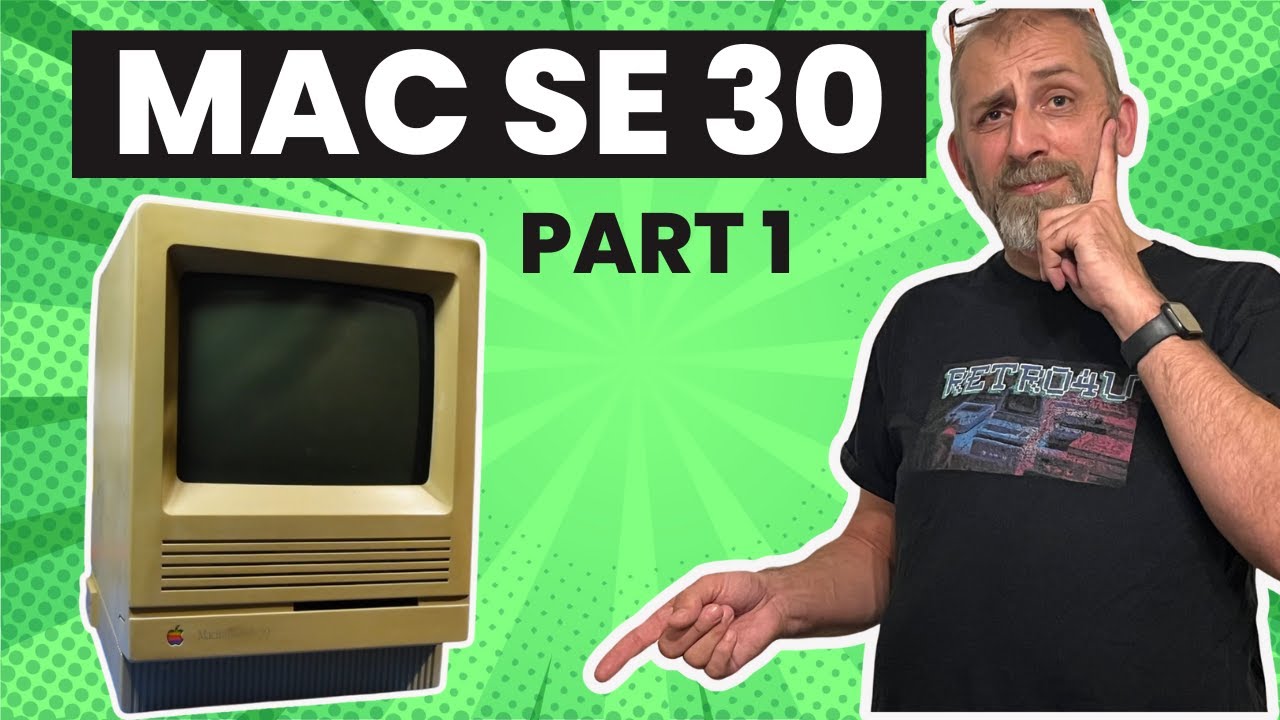 Classic Apple Restoration – Can We Save This Macintosh SE/30