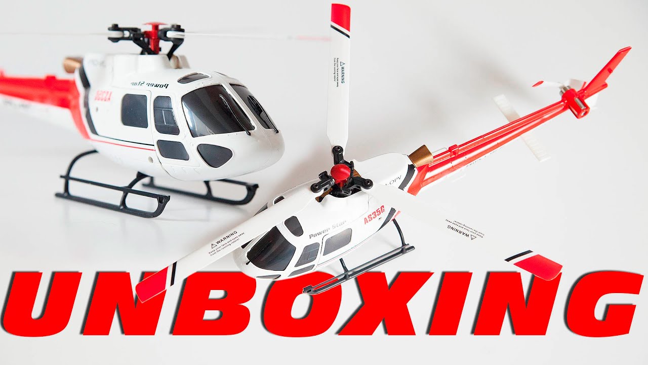 WLToys V931 AS350 3D Helicopter / XK K123 - UNBOXING - YouTube