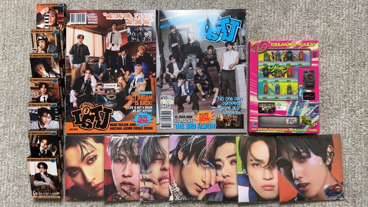 ♡Unboxing NCT Dream 엔시티 드림 Winter Special Mini Album Candy