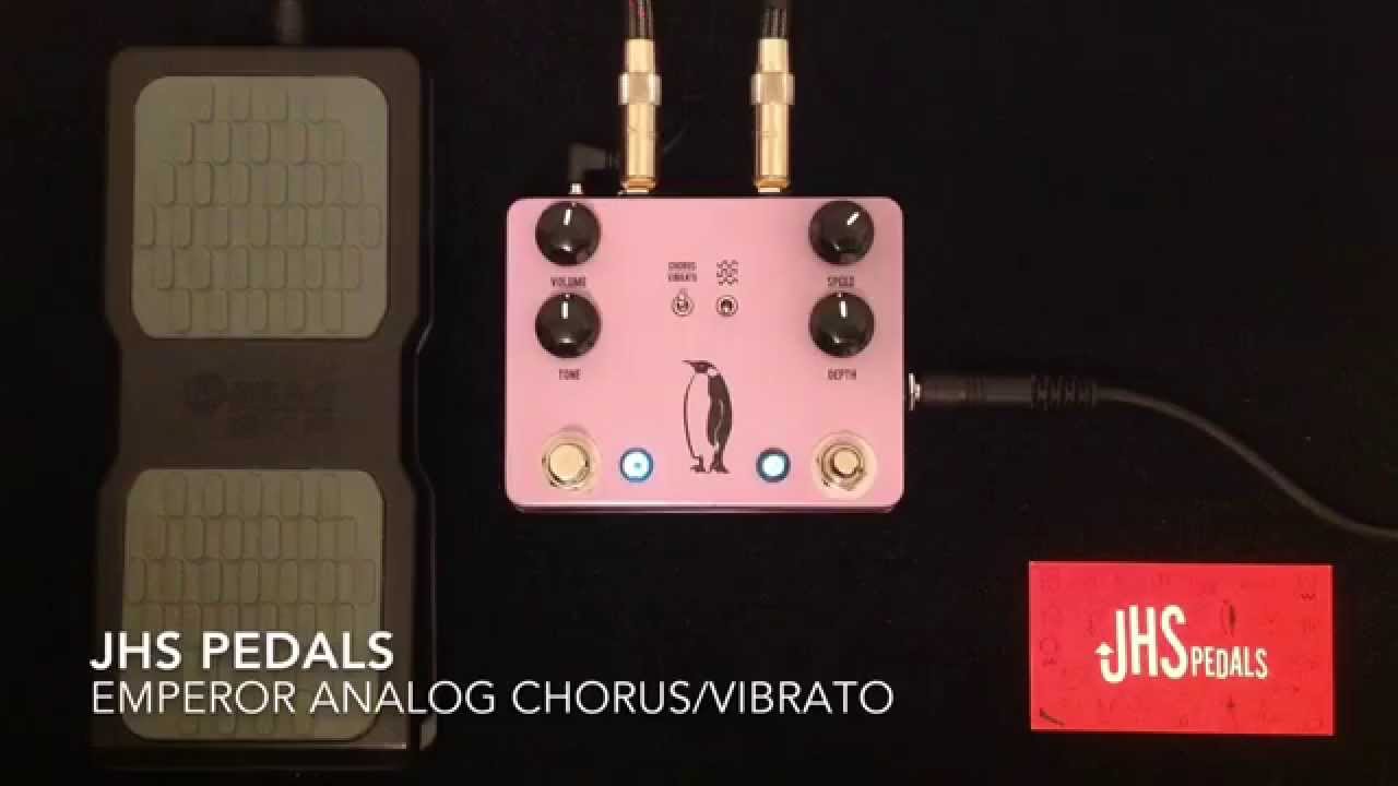 JHS Pedals Emperor Analog Chorus VIbrato - YouTube