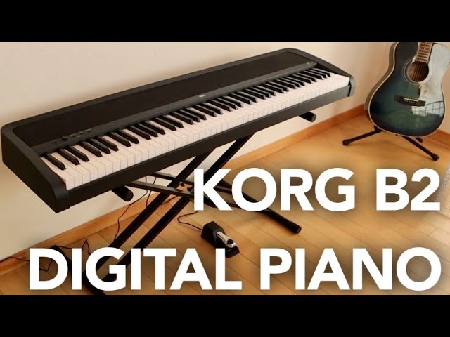 おすすめ電子ピアノ】KORG B2 DIGITAL PIANOを開封して音出ししてみた