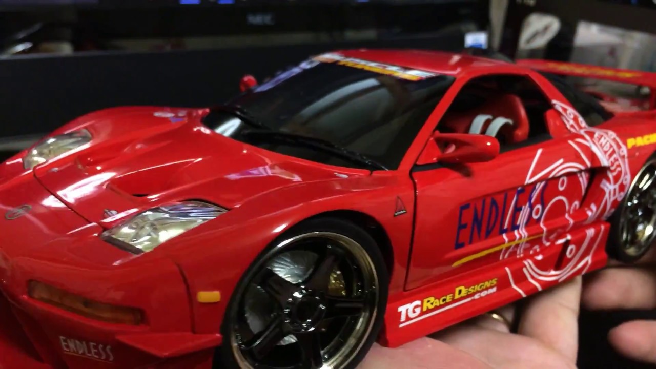 Miniatura Honda NSX 2003 Muscle Machines 1/18 - YouTube