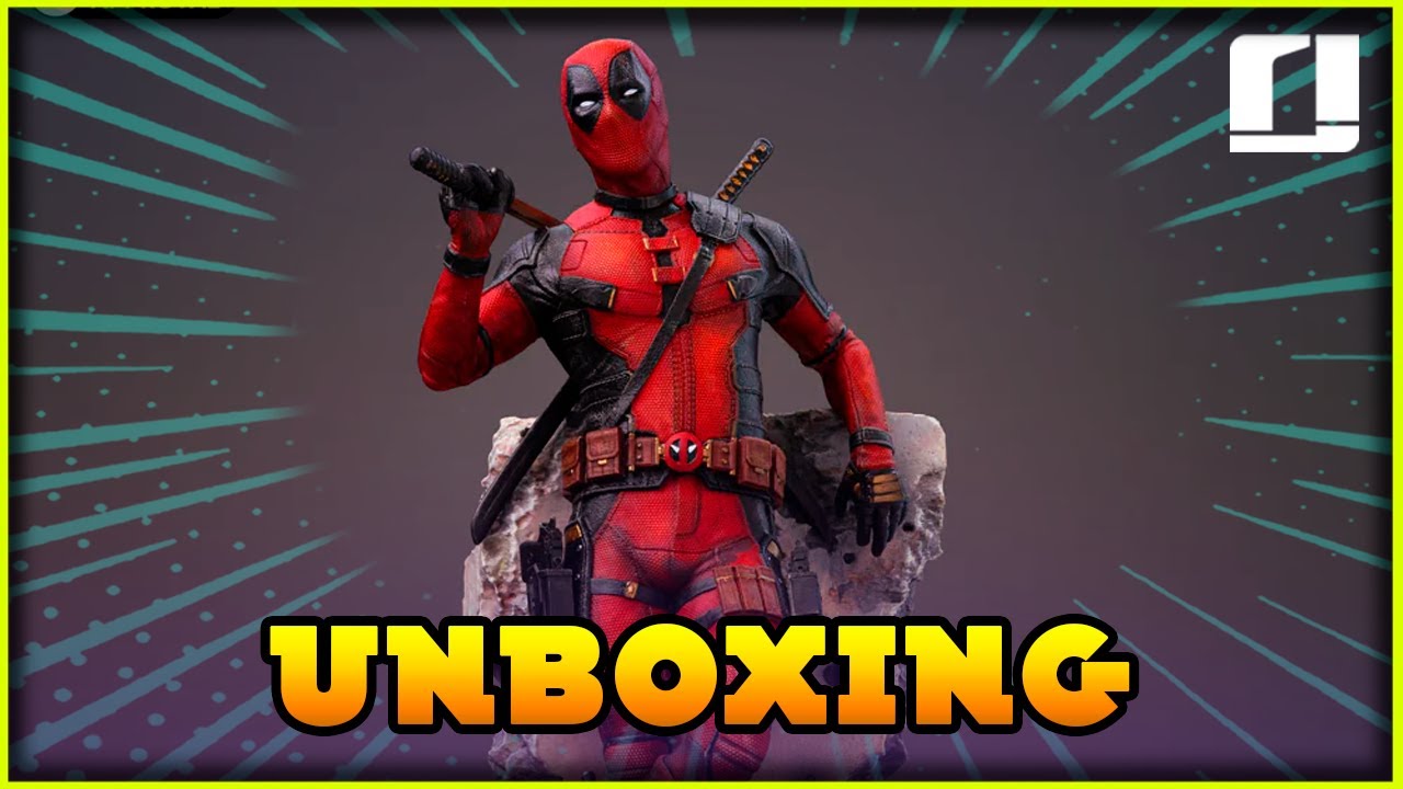 REVIEW DEADPOOL IRON STUDIOS 1/10 DO FILME DEADPOOL & WOLVERINE