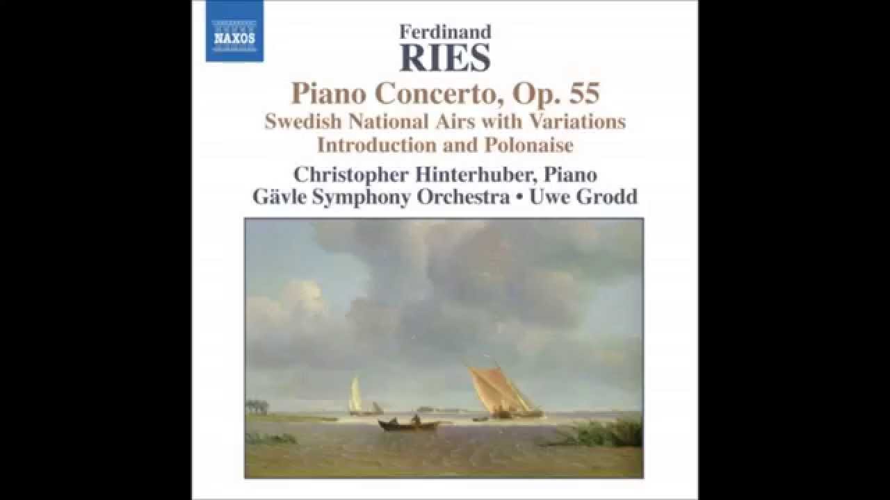 リース：ピアノ協奏曲 第3番 嬰ハ短調 Op.55 第1楽章[ナクソス