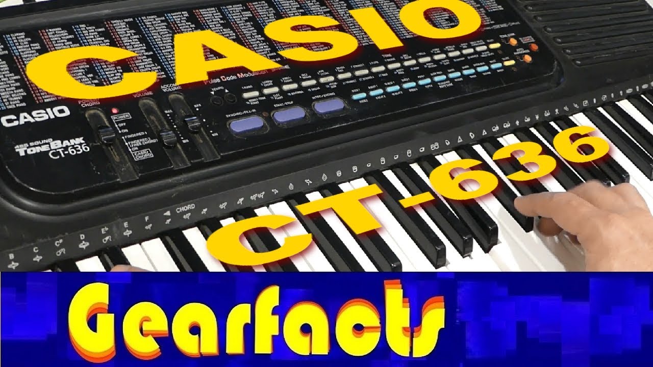 Casio CT-636 Keyboard demo: Smooth yet kinda stupid - YouTube