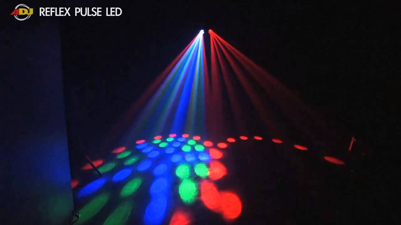 AMERICAN DJ / ムーンフラワーエフェクト REFLEX PULSE LED - YouTube