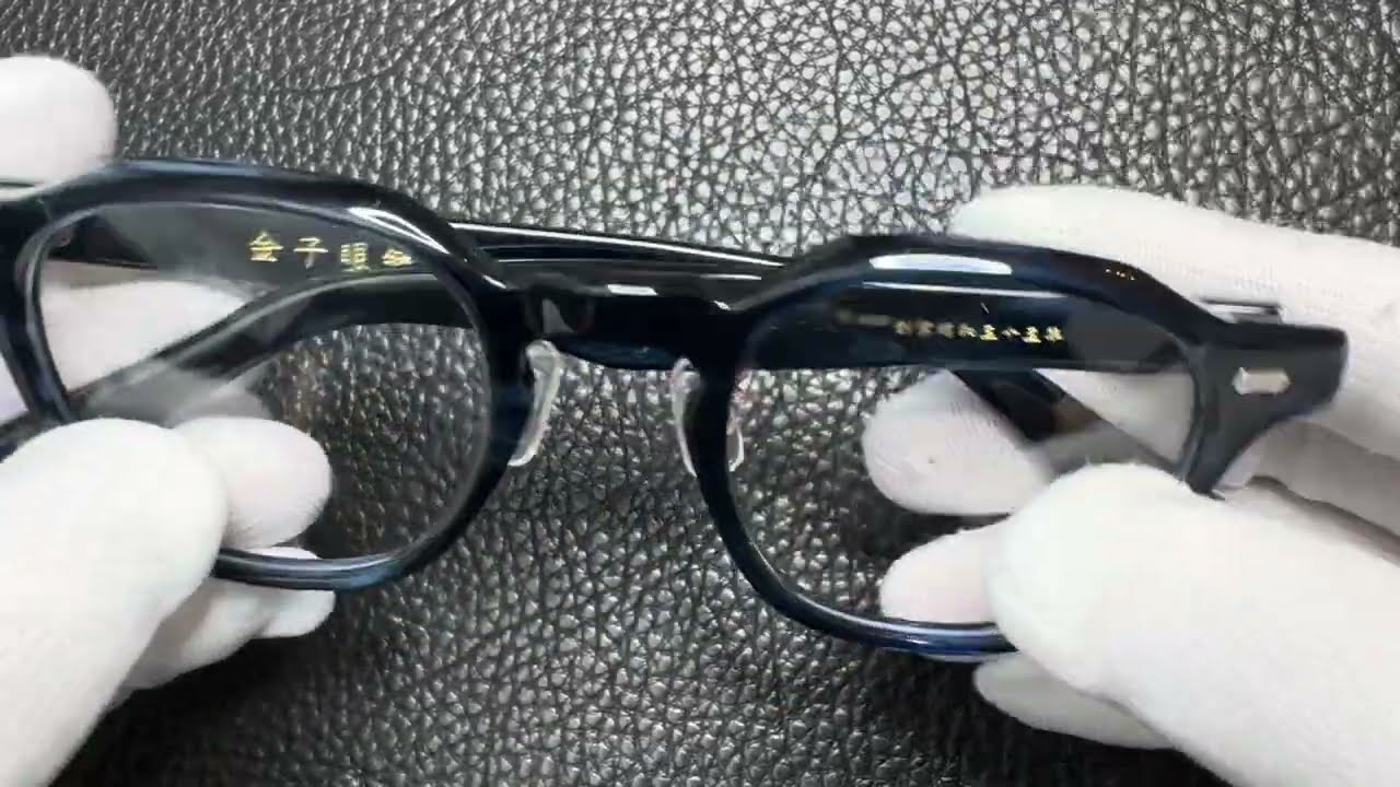 カネコガンキョウ 金子眼鏡 KC-60 NVL - YouTube
