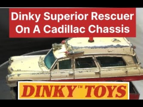 Large Dinky Toys 288 Superior Rescuer On A Cadillac Chassis