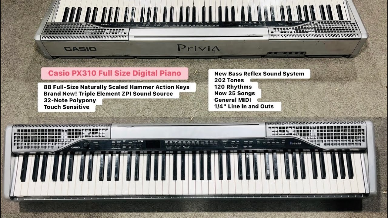 Casio PX310 Full Size Digital Piano 🎹 ( Wilson's music