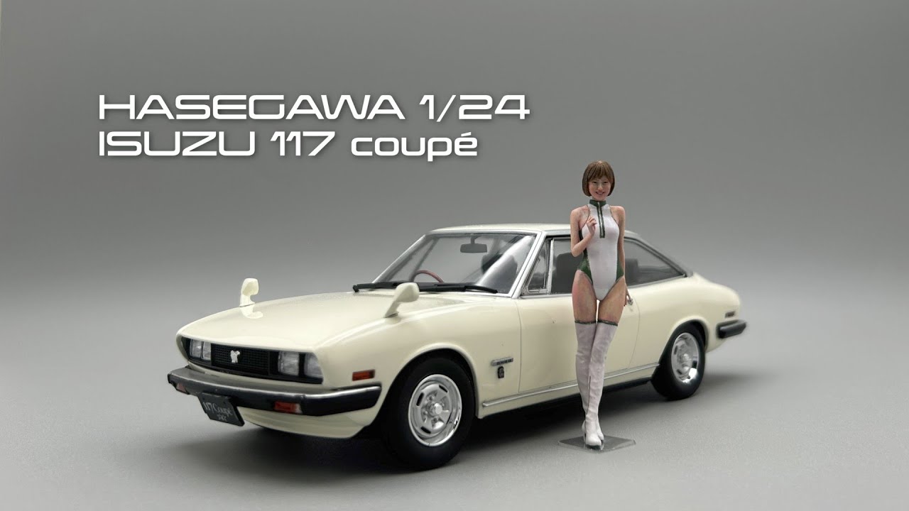 HASEGAWA 1/24 ISUZU 117 coupé FULL BUILD - YouTube