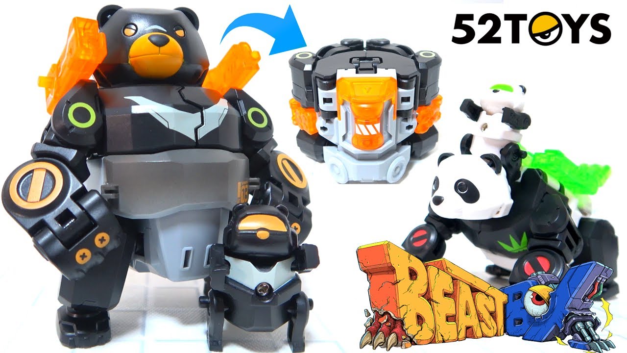 Transformed in black bear, and salmon! ] Beast Box 