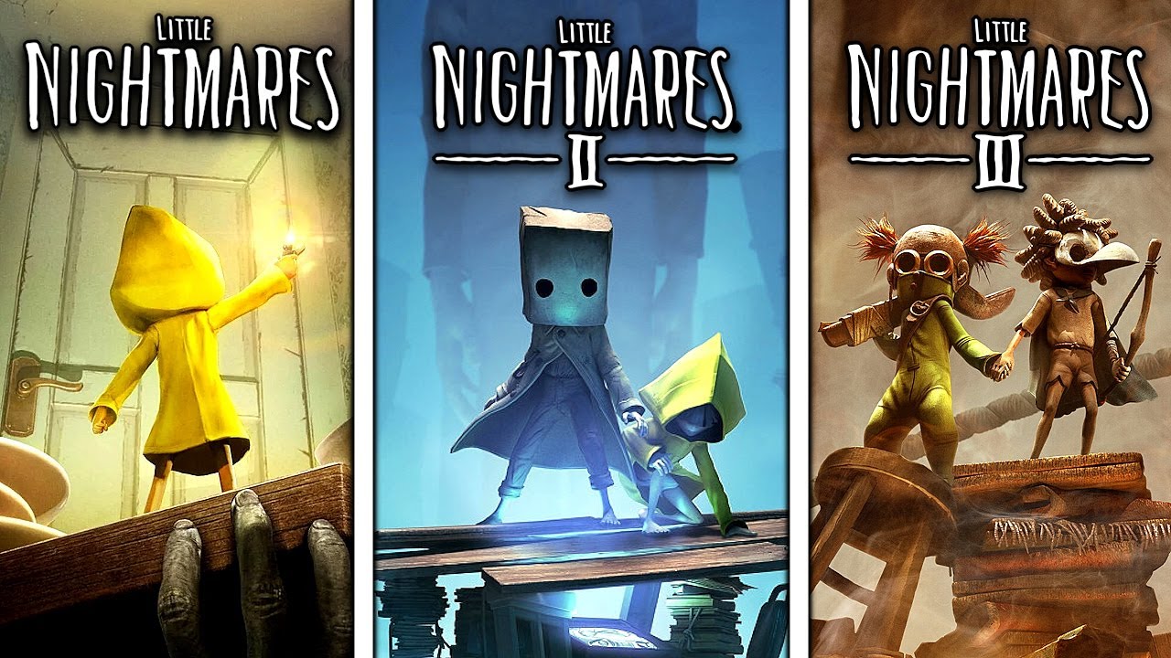 Little Nightmares 1-3 - Full GAME Walkthrough + DLC & ALL Endings