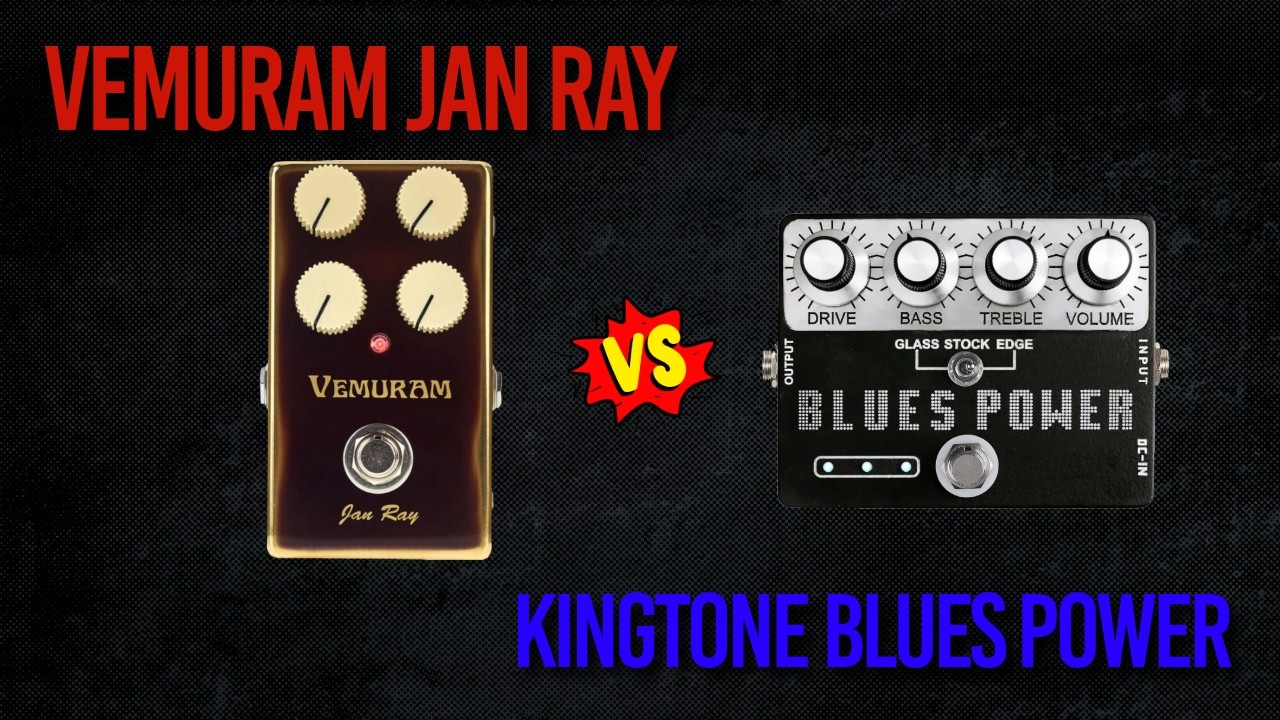 Vemuram Jan Ray vs. DemonFX Jan Ray clone - No Talking Tone