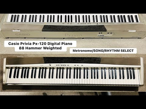 Casio Privia PX-120 Digital Piano 88 Hammer Weighted keys