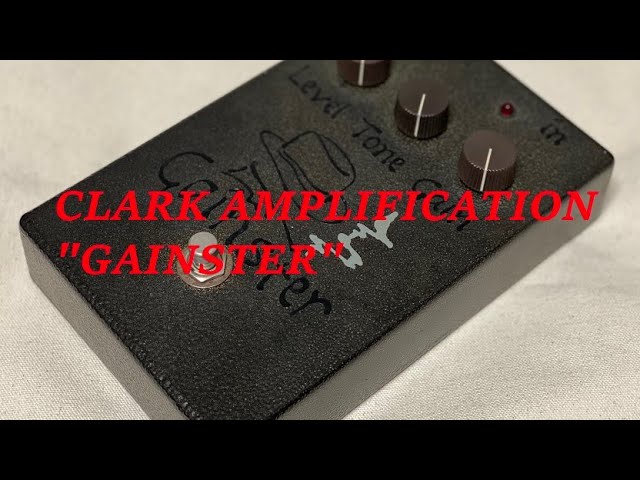 CLARK AMPLIFICATION”GAINSTER” - YouTube