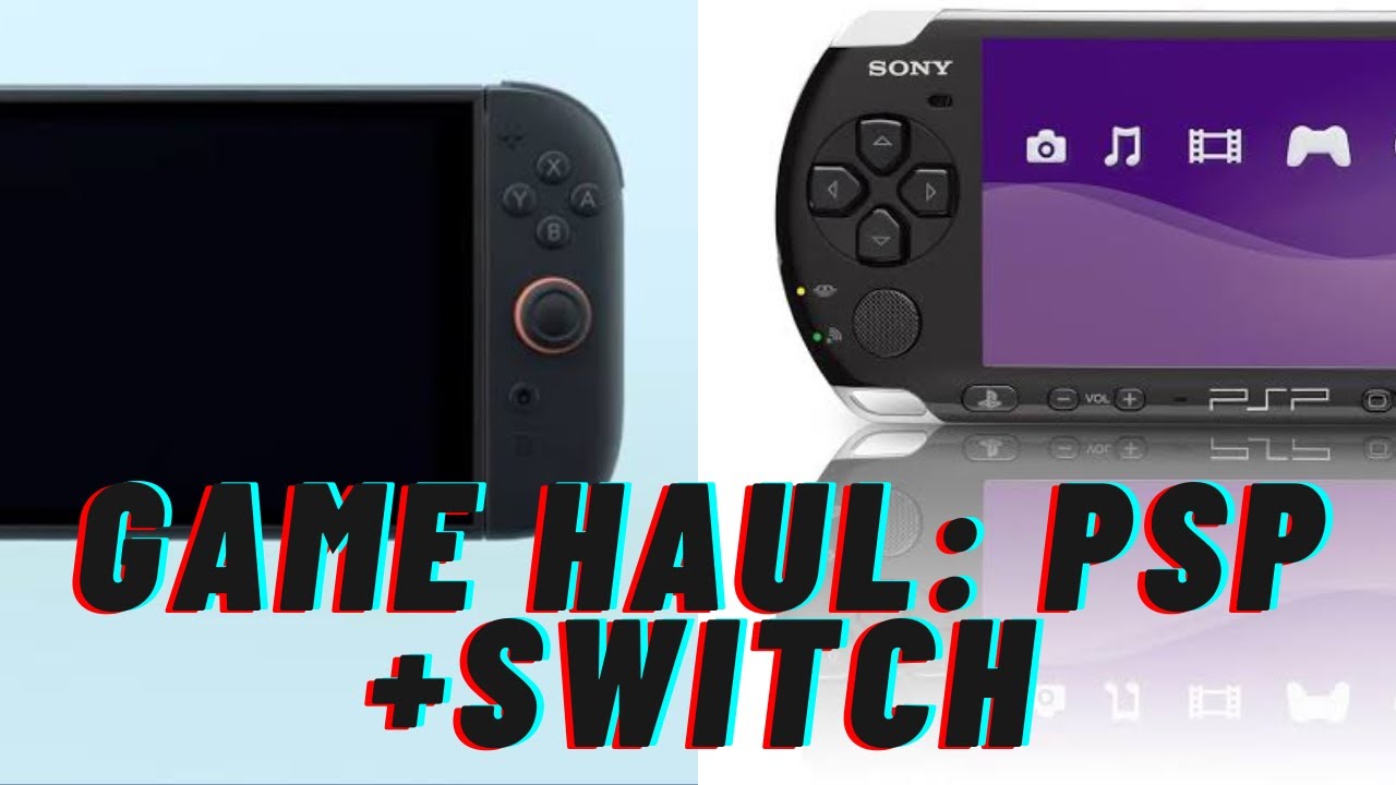 My Latest Game Haul: Switch & PSP Classics! - YouTube