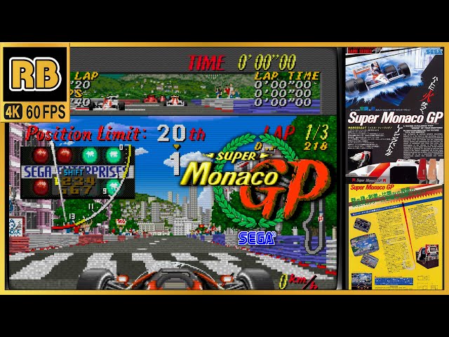 1989 [RB 4K 60fps] スーパーモナコGP 全クラス / Super Monaco GP ALL