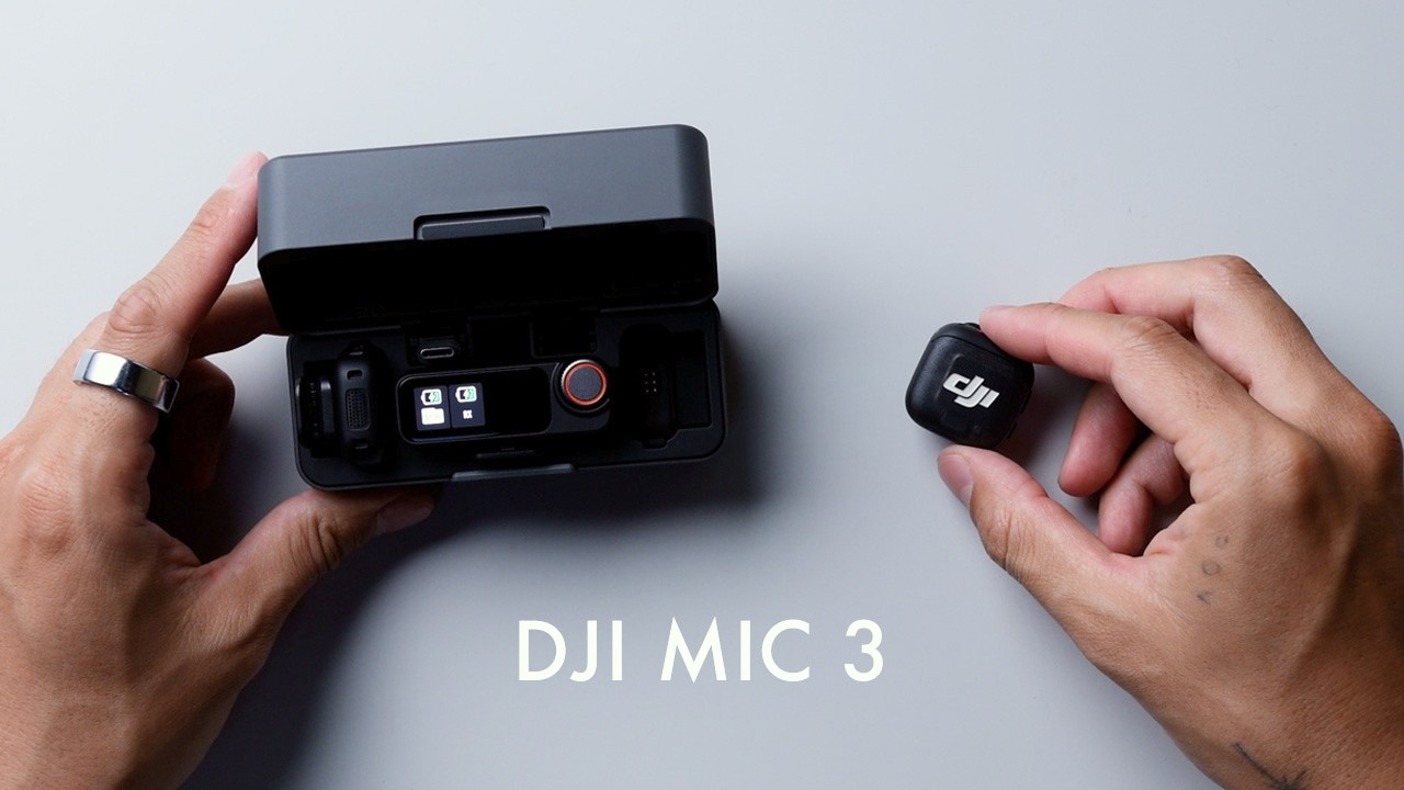 DJI MIC 3: Weighing just 16g, the next generation wireless