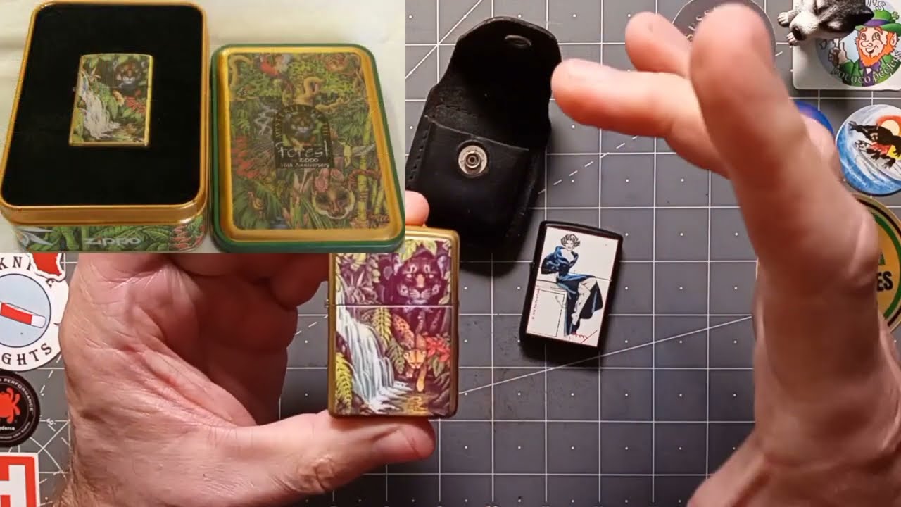 🇺🇸 Zippo🔥 Vintage Lighters | Classic | EDC - YouTube