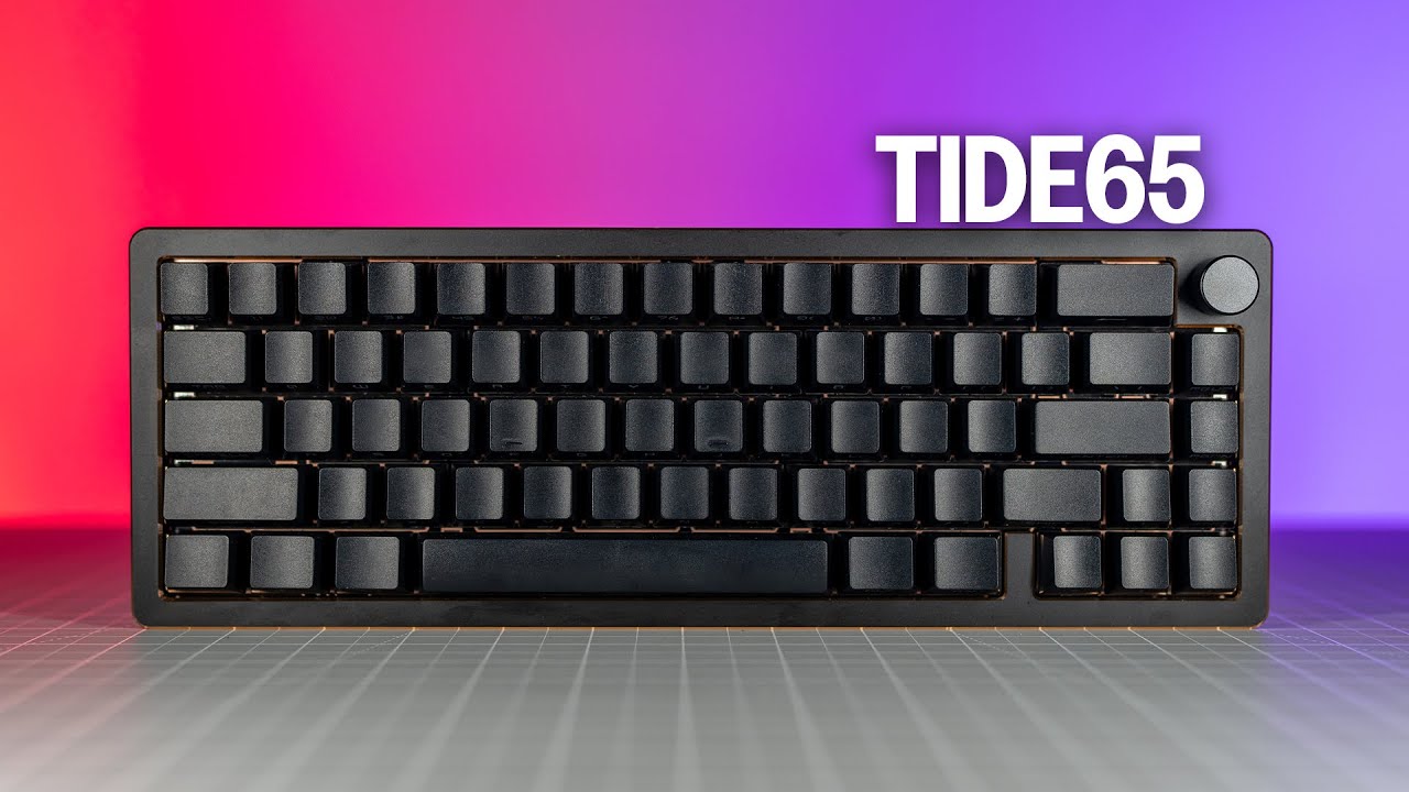 Epomaker Tide65 Review - Clacky and Cool - YouTube